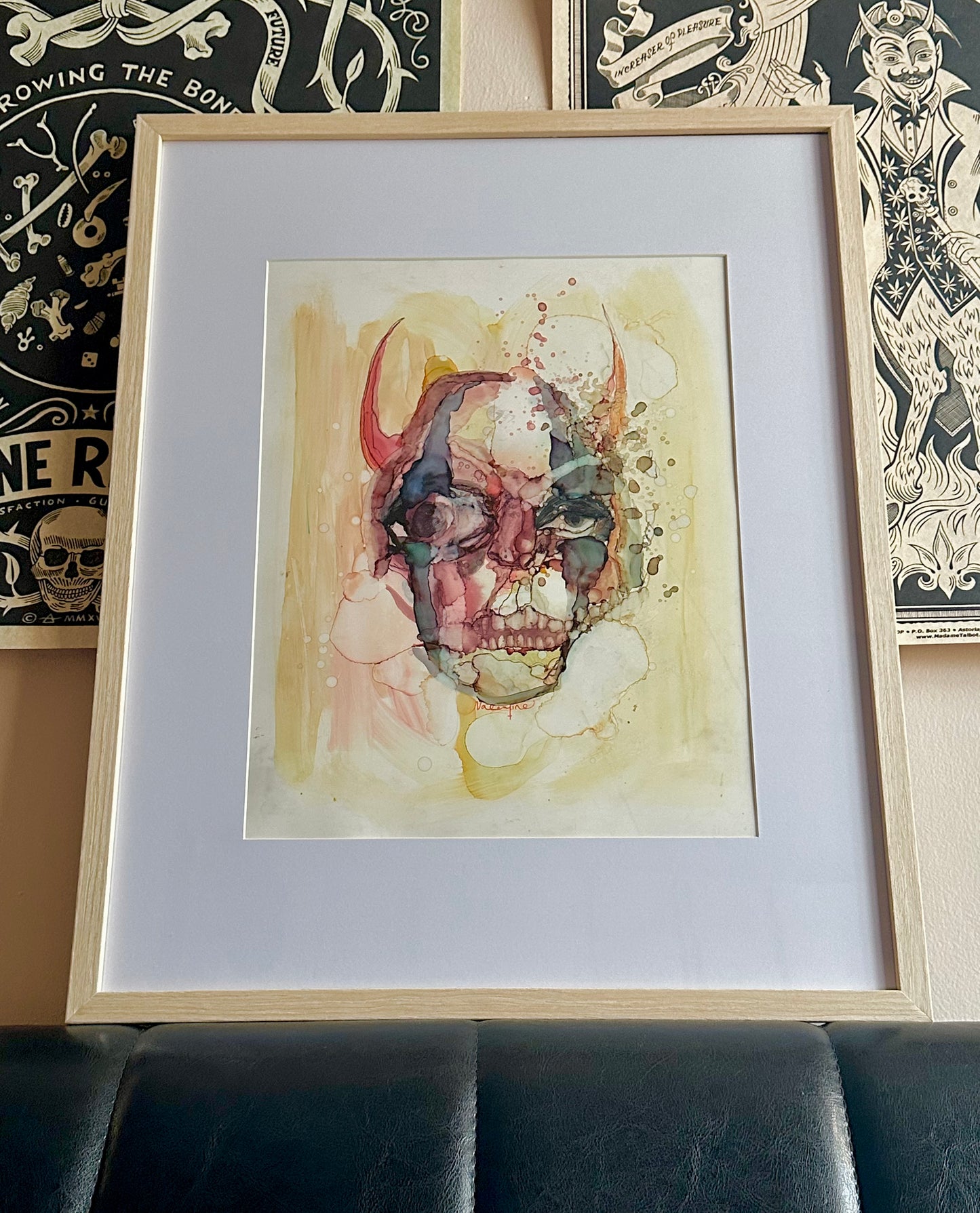 ‘DEVILS IN THE DETAILS’ Framed Original Painting