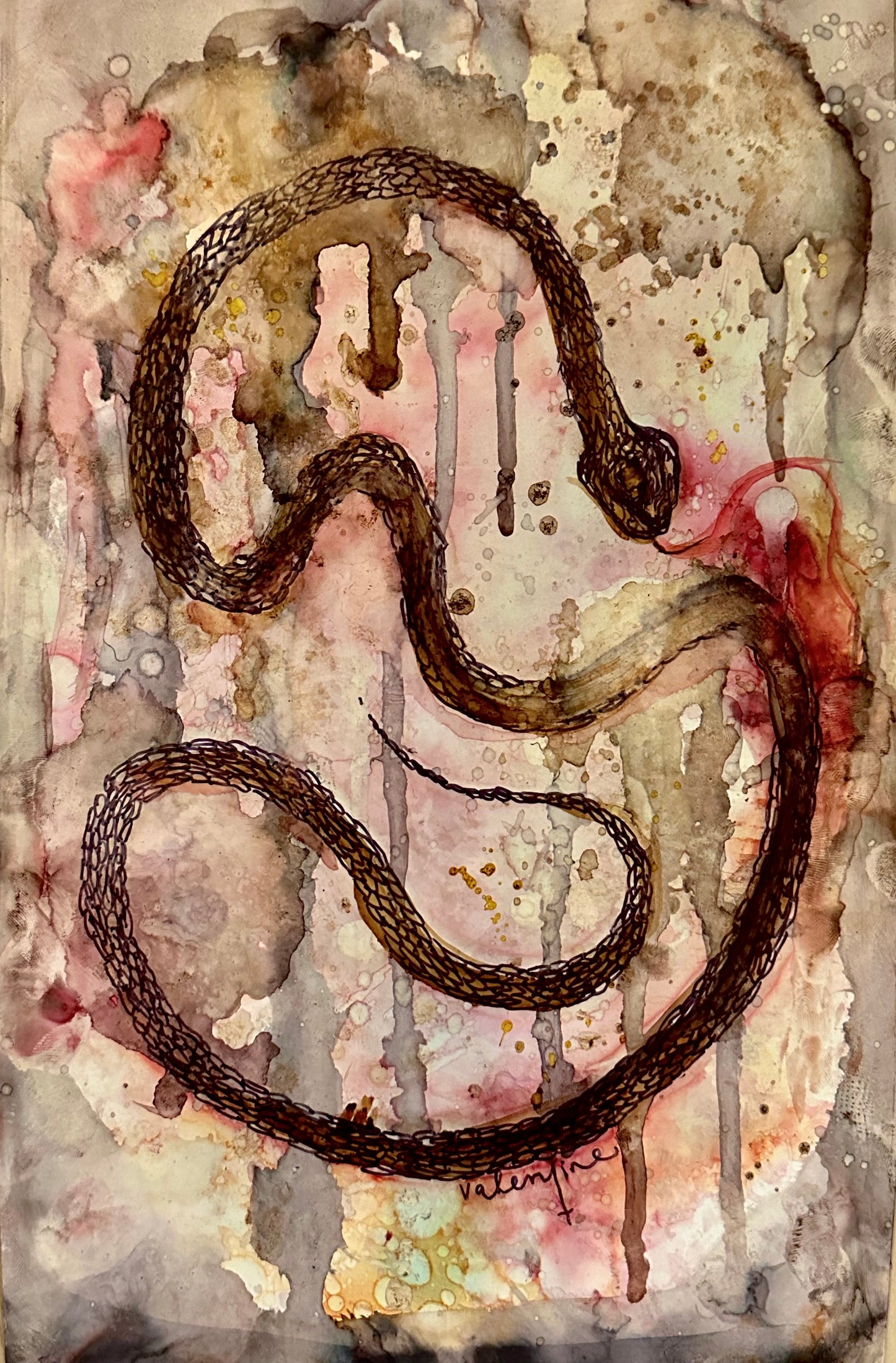 ORIGINAL ‘SNAKE’ PAINTING