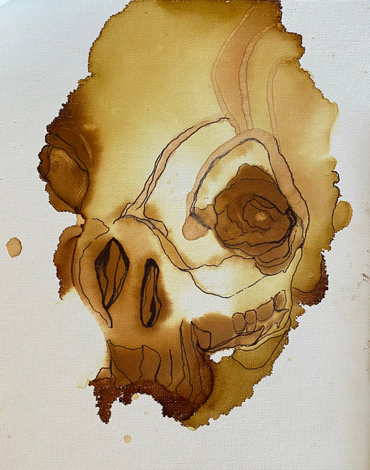 ORIGINAL ‘SKULL’ PAINTING